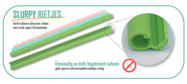 siliconen rietjes hygiëne duurzaamheid
